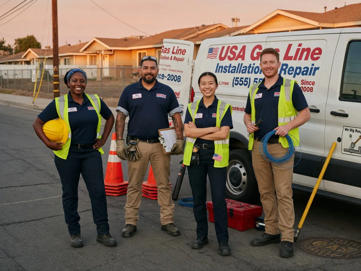 Gas Line Installation company in Perry, LA